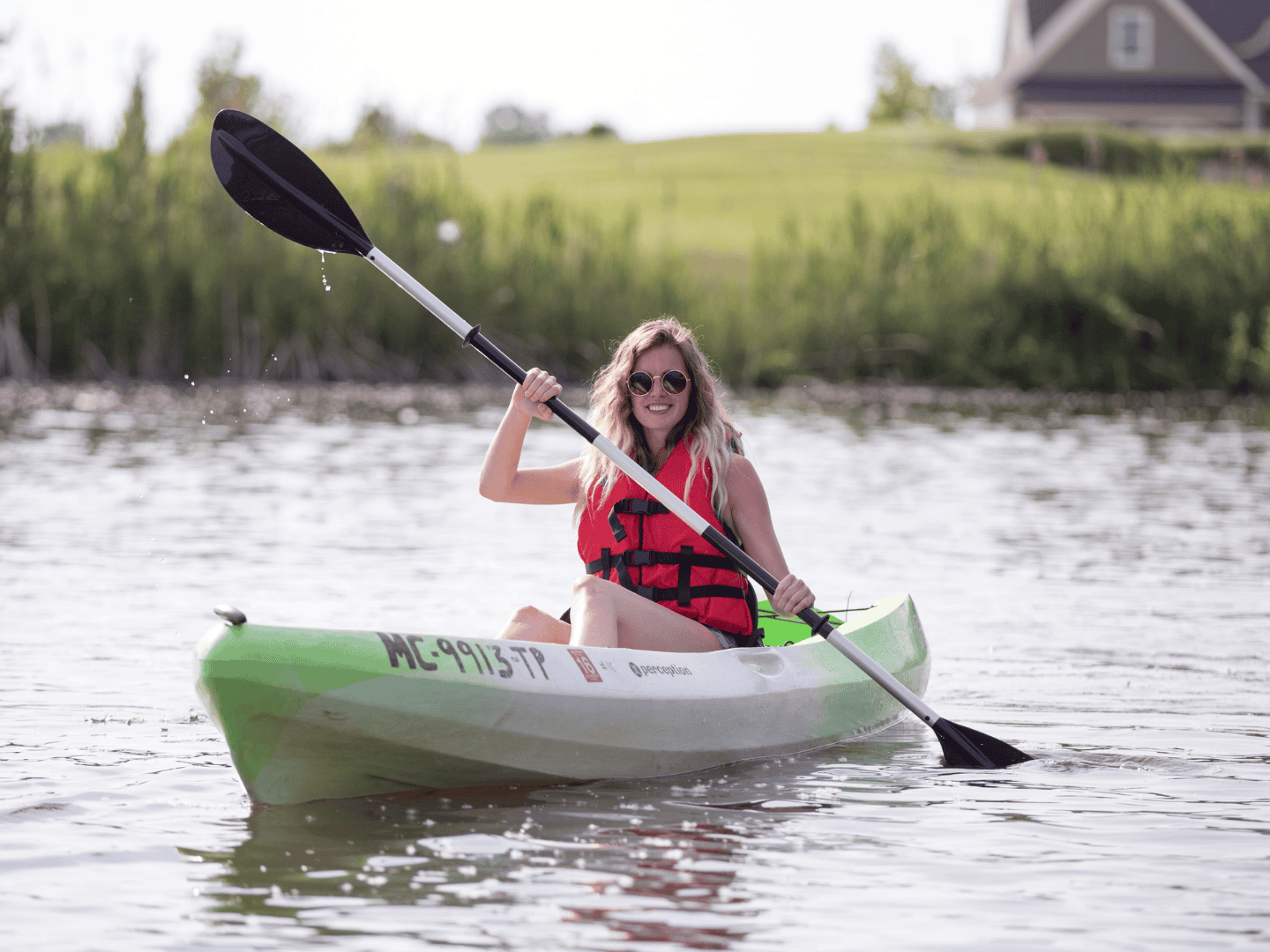 women kayaking in wades bayou