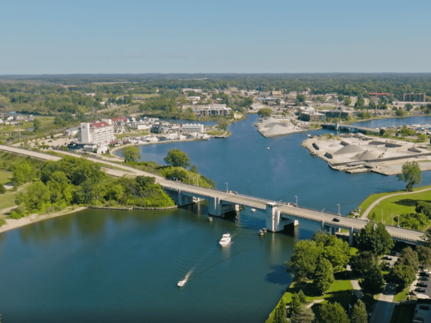 aerial view of st joseph